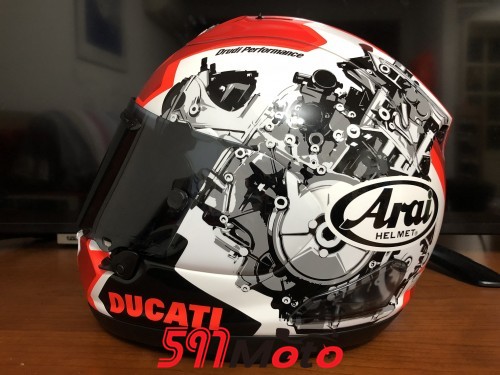 arai ducati 合作款头盔