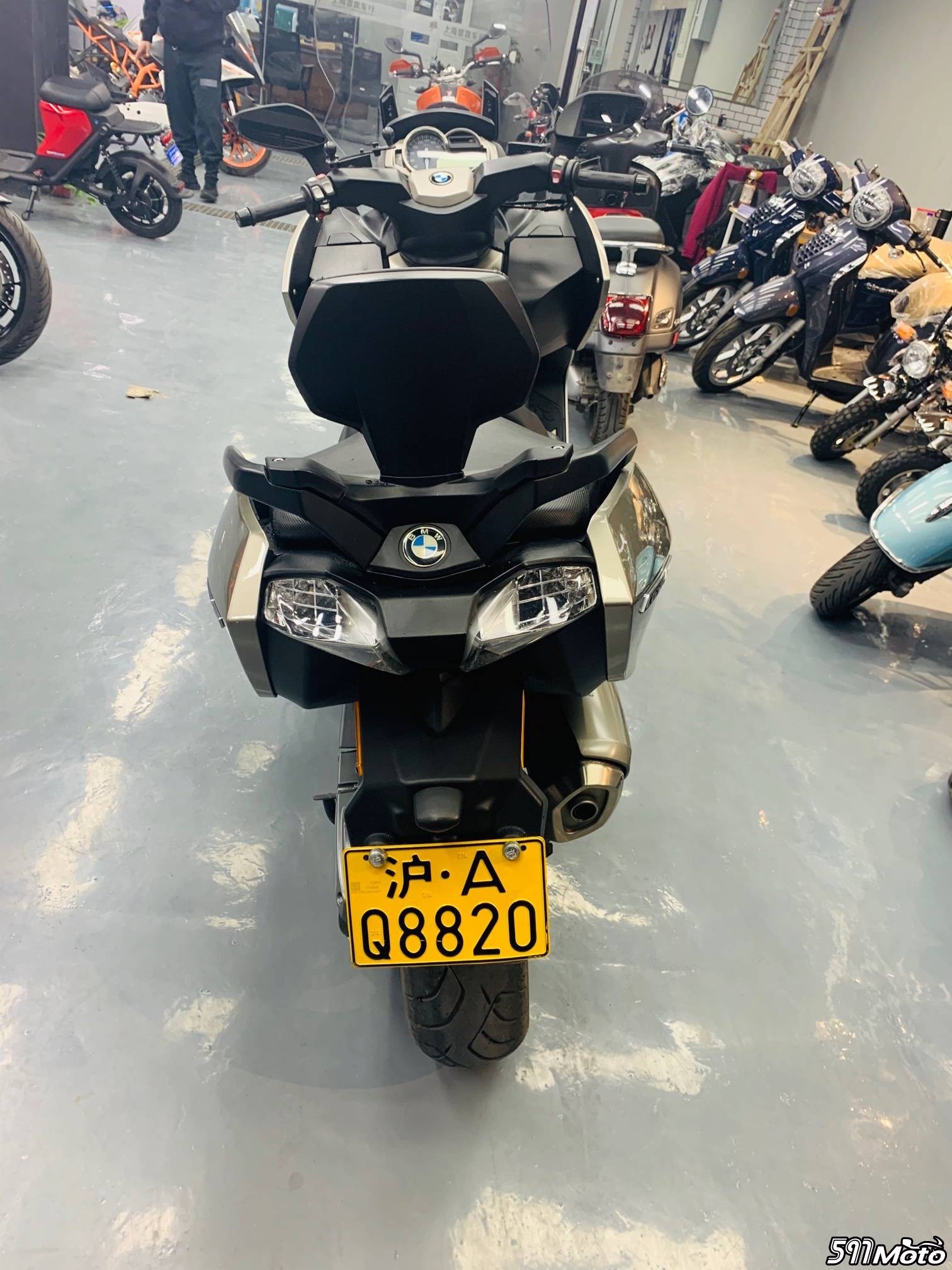 新到14年精品宝马大贸沪a靓号c650gt