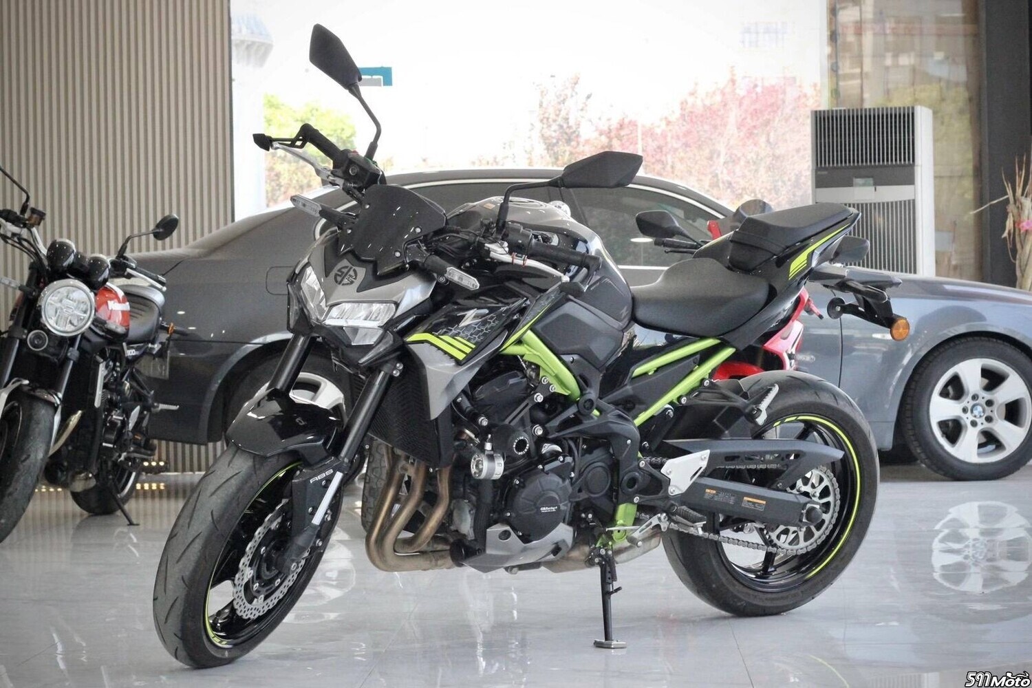 新到20年8月川崎z900新款彩屏!带6000元改建!