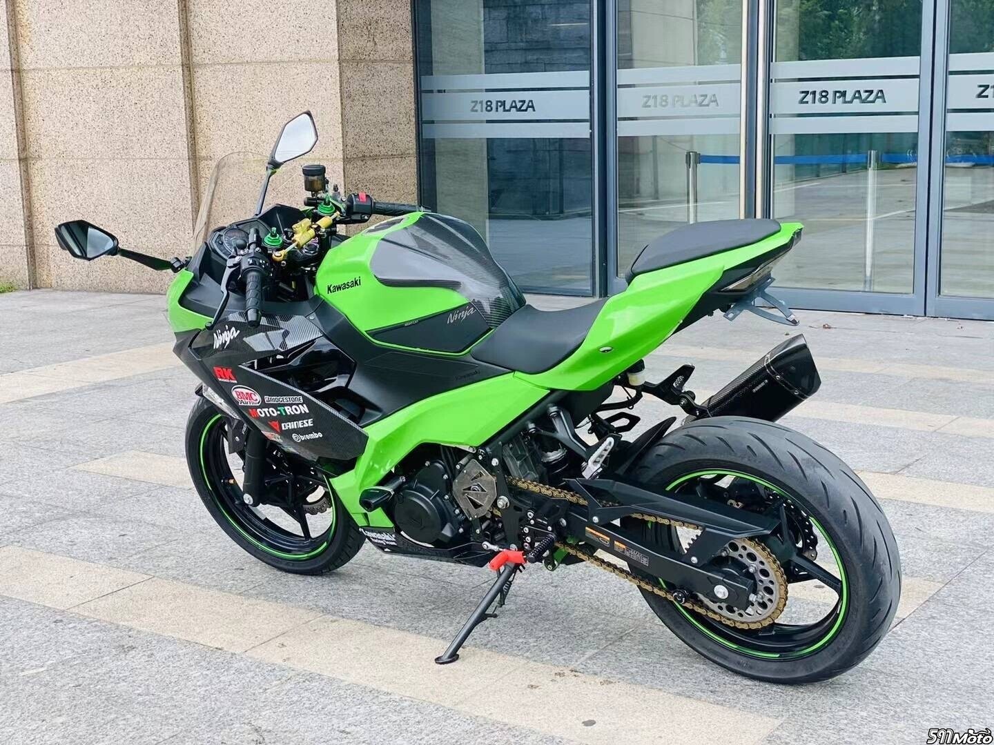 杨浦zmotor新到爆改川崎ninja400